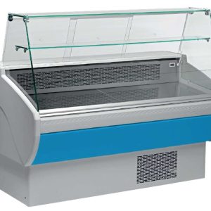 Vitrina Refrigerada Expositora Fondo 800 de 1955 x800 x1260h mm AVEIRO VPL200-A color azul