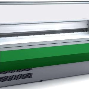 Vitrina Refrigerada Cristal Recto Sin reserva Fondo 900 dim.2025x940x1235h mm Línea Córdoba VEDS-9-20-R