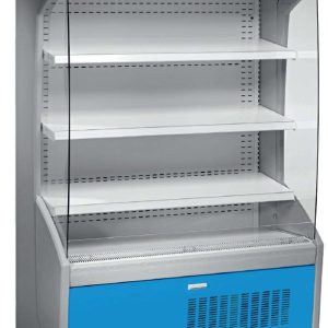 Mural Refrigerado Expositor 4 Estantes Fondo 700 de 1530 x700 x1998h mm AVEIRO MPL150-A azul