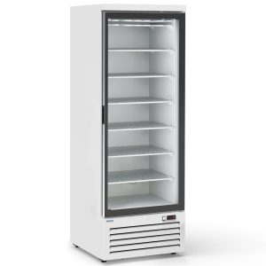 Expositor Congelación 450 Litros Lacado Plata Puerta de Cristal 700x700x2070h mm AVEIRO CVL070PVS