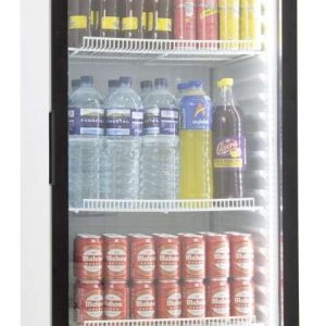 Armario Expositor Refrigerado 400 litros Puerta de Vidrio de 620 x665 x1850h mm CORDOBA RV300DIG