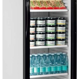 Armario Refrigerado 1 puerta de cristal 595x640x1840h mm Línea VIBORG CEV425-I
