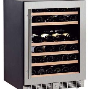 Armario Cava de Vino 2 temperaturas 50 botellas 595x580x870h mm PEKIN W-50