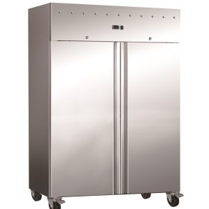 Armario Congelados GN2/1 Acero Inoxidable 2 Puertas 1200 litros 1340x810x1989h mm PEKIN GN1200BTV