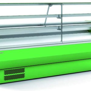 Vitrina Refrigerada Cristal Recto pastelería Fondo 900 dim.2025x940x1235h mm Línea Córdoba VEPD-9-20-RR