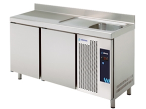 Mesa refrigerada con fregadero  MPSF-150 HC
