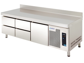 Mesa refrigerada Gastronorm de altura 600 mm MPGB-180 HC 5C