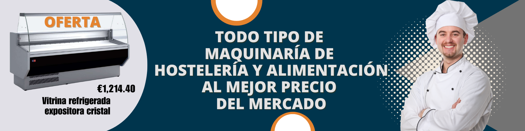 TODO TIPO DE MAQUINARÍA DE HOSTELERÍA Y ALIMENTACIÓN AL MEJOR PRECIO DEL MERCADO
