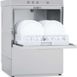 Lavavajillas Industrial con Bomba de Desagüe y Cesta de 50x50cm de 580 x610 x820h mm VERONA CH500B