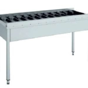 Mesa de Salida con Rodillos Recta de 1100 x 640 x850h mm MR-110