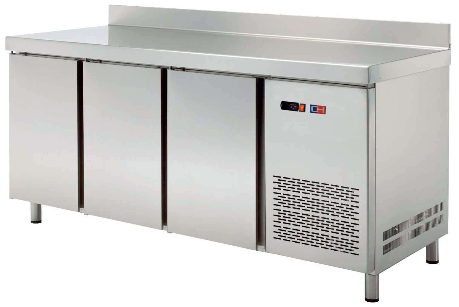 Mesa Snack Refrigerada 2 puertas Fondo 600 de 1492 x600 x850h mm CORDOBA MRCH-150