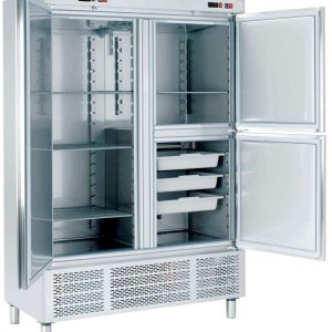 Armario Snack Refrigerado con Departamento de Pescado Fondo 726 de 1388 x726 x2067h mm CORDOBA ARCH-1203-DP