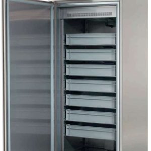 Armario Refrigerado Conservación de Pescado 1 Puerta 7 Contenedores de 760 x729 x2005h mm CORDOBA ARCH-701-P