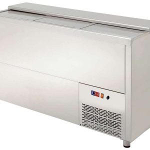 Enfriador de Botellas 2 Puertas Inoxidable Interior y Exterior de 1000 x550 x850h mm CORDOBA MRB-100I