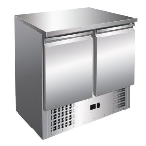 Mesa GN1/1 2 Puertas Refrigerada Compacta de 900 x700 x860h mm PEKIN S901