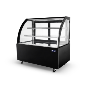 VITRINA CALIENTE CURVA DE 125L  900×580×678mm  220-240V/1650W 30～90℃