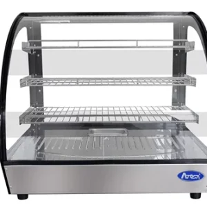 Vitrina refrigerada de sobremesa frontal cristal redondo