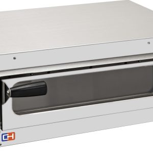 Horno Eléctrico de Pizza Compacto 1 pizza diámetro 35 cm AVEIRO FP20PV con puerta de cristal